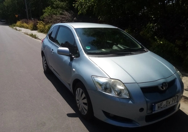 Toyota Auris cena 19500 przebieg: 184000, rok produkcji 2007 z Łódź małe 277